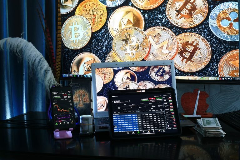 cryptocurrency trading desk